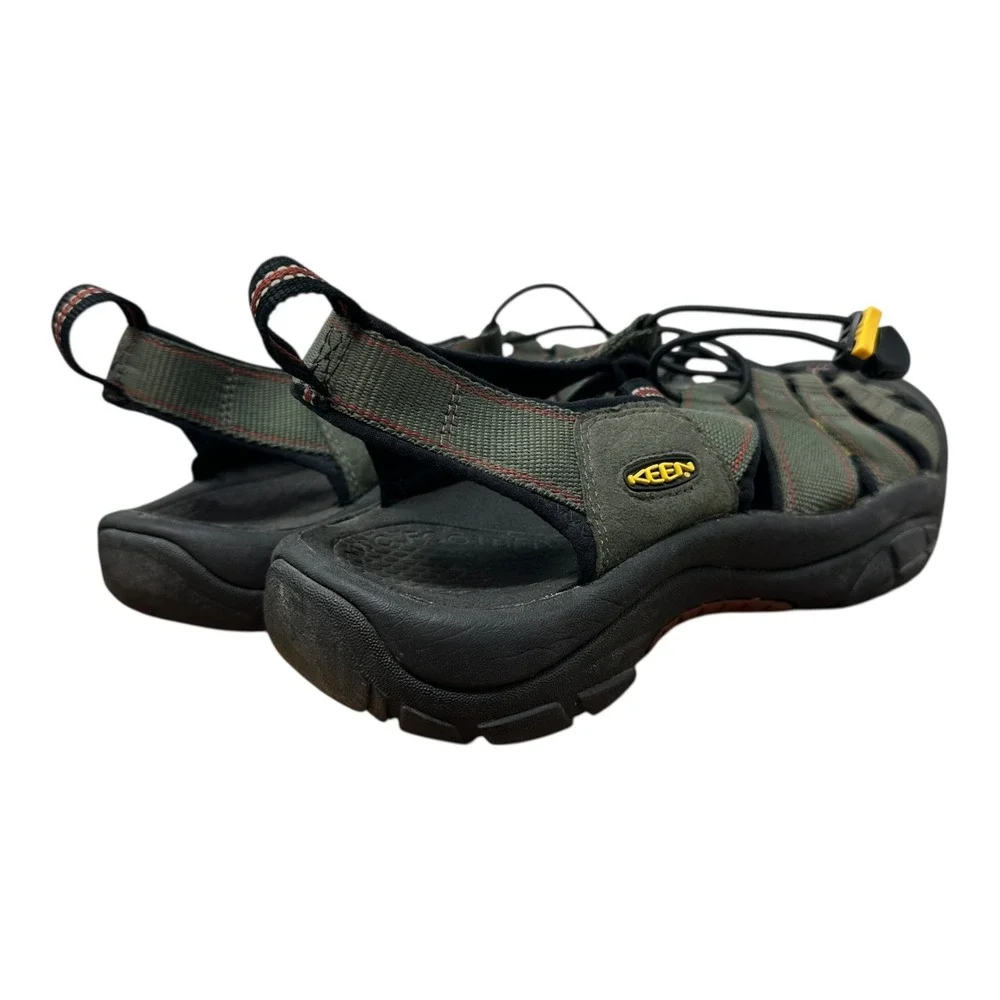 KEEN‎ Men's Size 11 Hiking Water Sandals Olive Green Closed Toe Outdoor Shoes